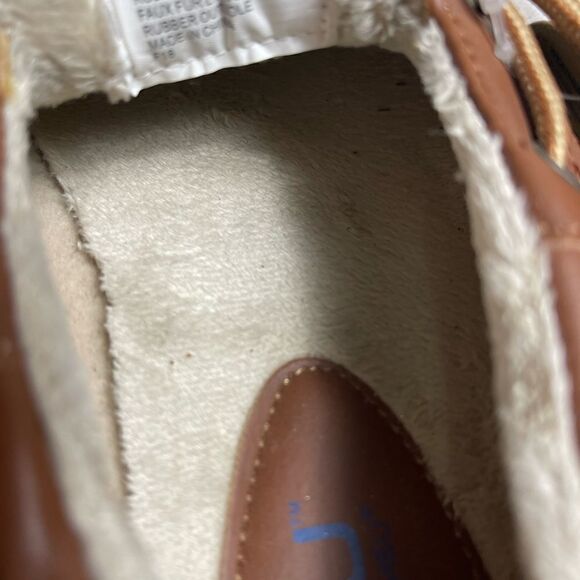 NWT Jambu JBU Gwen Vegan Duck Shoes faux fur lining size 10M - Picture 7 of 7